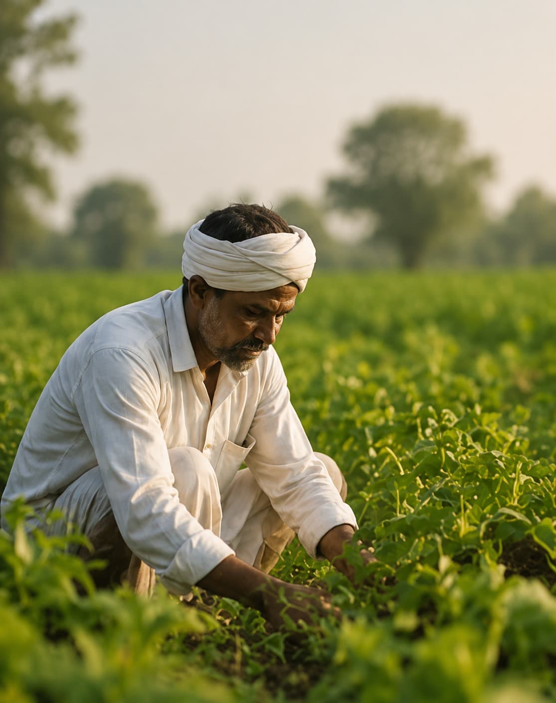Our Farmers — organic farm fields